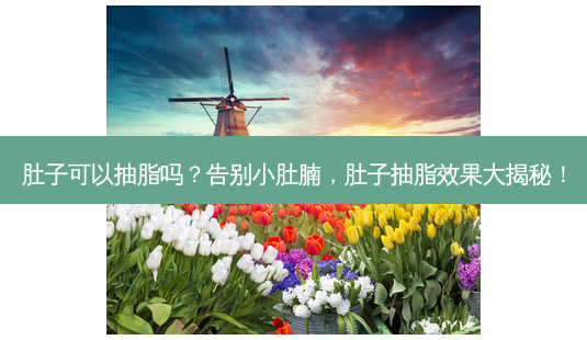 肚子可以抽脂吗?告别小肚腩,肚子抽脂效果大揭秘!-第1张图片-吾爱整形网 肚子可以抽脂吗?告别小肚腩,肚子抽脂效果大揭秘!-第1张图片-吾爱整形网