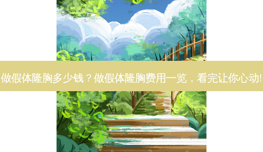 做假体隆胸多少钱?做假体隆胸费用一览,看完让你心动!-第1张图片-吾爱整形网 做假体隆胸多少钱?做假体隆胸费用一览,看完让你心动!-第1张图片-吾爱整形网
