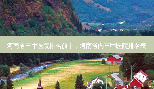 河南省三甲医院排名前十,河南省内三甲医院排名表-第1张图片-吾爱整形网 河南省三甲医院排名前十,河南省内三甲医院排名表-第1张图片-吾爱整形网