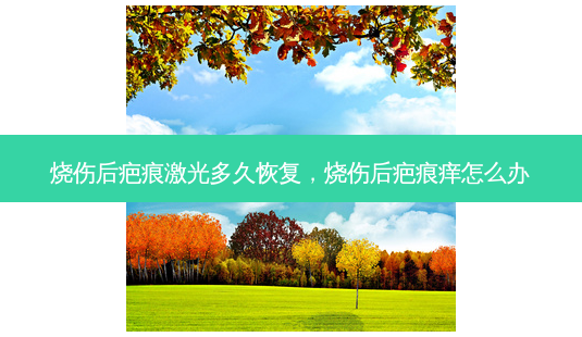 烧伤后疤痕激光多久恢复,烧伤后疤痕痒怎么办-第1张图片-吾爱整形网 烧伤后疤痕激光多久恢复,烧伤后疤痕痒怎么办-第1张图片-吾爱整形网