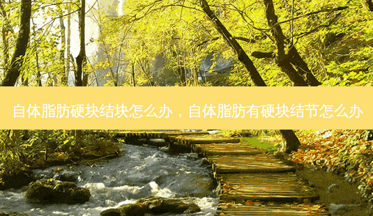 自体脂肪硬块结块怎么办,自体脂肪有硬块结节怎么办-第1张图片-吾爱整形网 自体脂肪硬块结块怎么办,自体脂肪有硬块结节怎么办-第1张图片-吾爱整形网