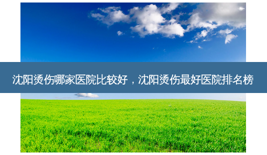 沈阳烫伤哪家医院比较好,沈阳烫伤最好医院排名榜-第1张图片-吾爱整形网 沈阳烫伤哪家医院比较好,沈阳烫伤最好医院排名榜-第1张图片-吾爱整形网