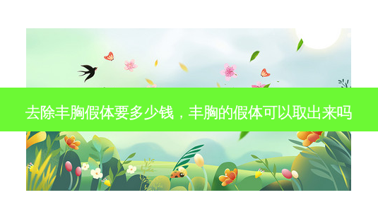 去除丰胸假体要多少钱,丰胸的假体可以取出来吗-第1张图片-吾爱整形网 去除丰胸假体要多少钱,丰胸的假体可以取出来吗-第1张图片-吾爱整形网