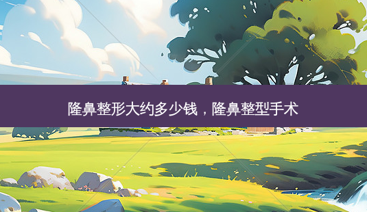 隆鼻整形大约多少钱,隆鼻整型手术-第1张图片-吾爱整形网 隆鼻整形大约多少钱,隆鼻整型手术-第1张图片-吾爱整形网