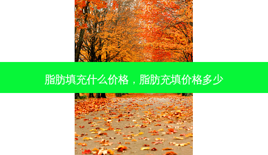 脂肪填充什么价格,脂肪充填价格多少-第1张图片-吾爱整形网 脂肪填充什么价格,脂肪充填价格多少-第1张图片-吾爱整形网