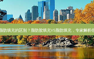 脂肪胶填充和脂肪填充的区别？脂肪胶填充VS脂肪填充，专家解析你不知道的真相