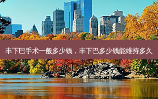 丰下巴手术一般多少钱，丰下巴多少钱能维持多久