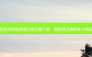 脂肪填充和胶原蛋白填充哪个好，脂肪填充胸部多少钱左右