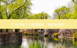 广州正规十大整形医院，美丽新选择！