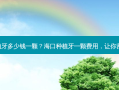 海口种植牙多少钱一颗？海口种植牙一颗费用，让你刮目相看!