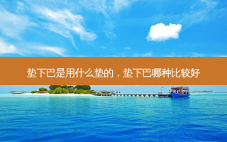 垫下巴是用什么垫的，垫下巴哪种比较好
