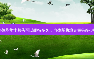 自体脂肪丰额头可以维持多久，自体脂肪填充额头多少钱
