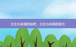 北京自体脂肪贴吧，北京自体脂肪医生